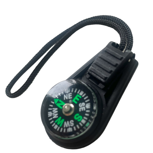 Mini pocket compass - pocket, rope