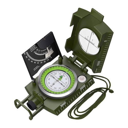 Military style hiking compass - style,