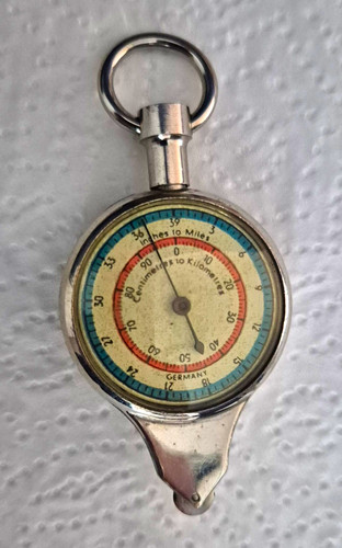 Pocket compass keyring - keyring, fob