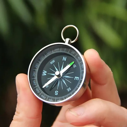 Portable pocket compass - pocket, hiking