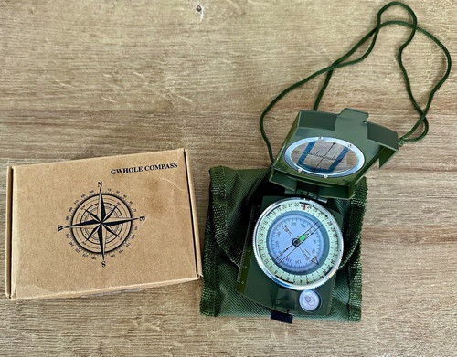 Gwhole military style lensatic - gwhole,