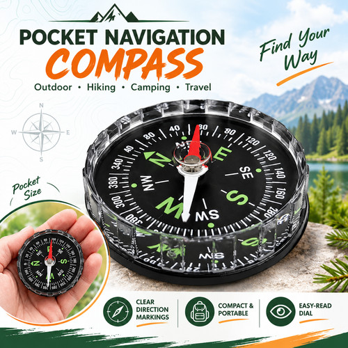 Outdoor survival compass - outdoor,