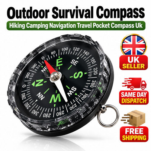 Outdoor survival compass - outdoor,