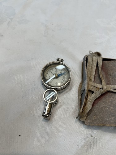 Vintage ww1 pocket compass - ww1,