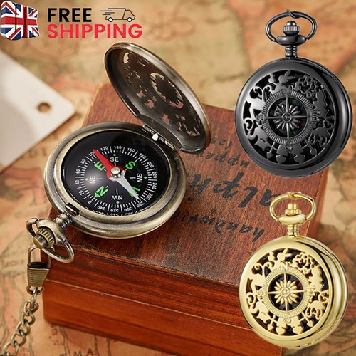 Vintage pocket compass - vintage,