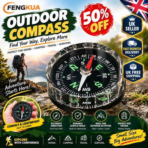 Outdoor survival compass - survival,
