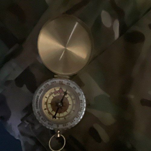 Brass tone pocket - brass-tone, with