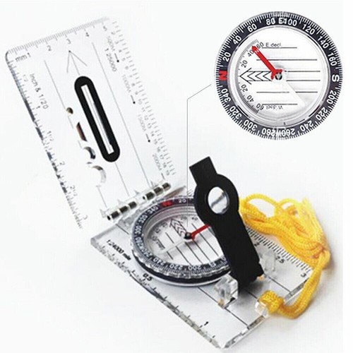 Baseplate pocket compass - baseplate,